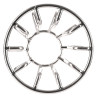 FUKR Plug en métal Hollow Flat M 10 x 7.8cm